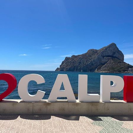 Eerstelijns Appartement Vive Cada Momento Zeezicht En Pal Aan De Boulevard En Strand Calpe, Toplocatie Eksteriør billede
