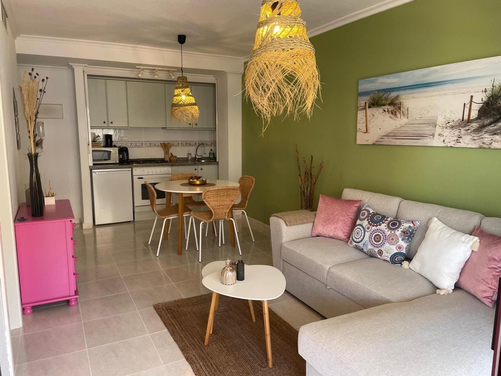 Eerstelijns Appartement Vive Cada Momento Zeezicht En Pal Aan De Boulevard En Strand Calpe, Toplocatie Eksteriør billede