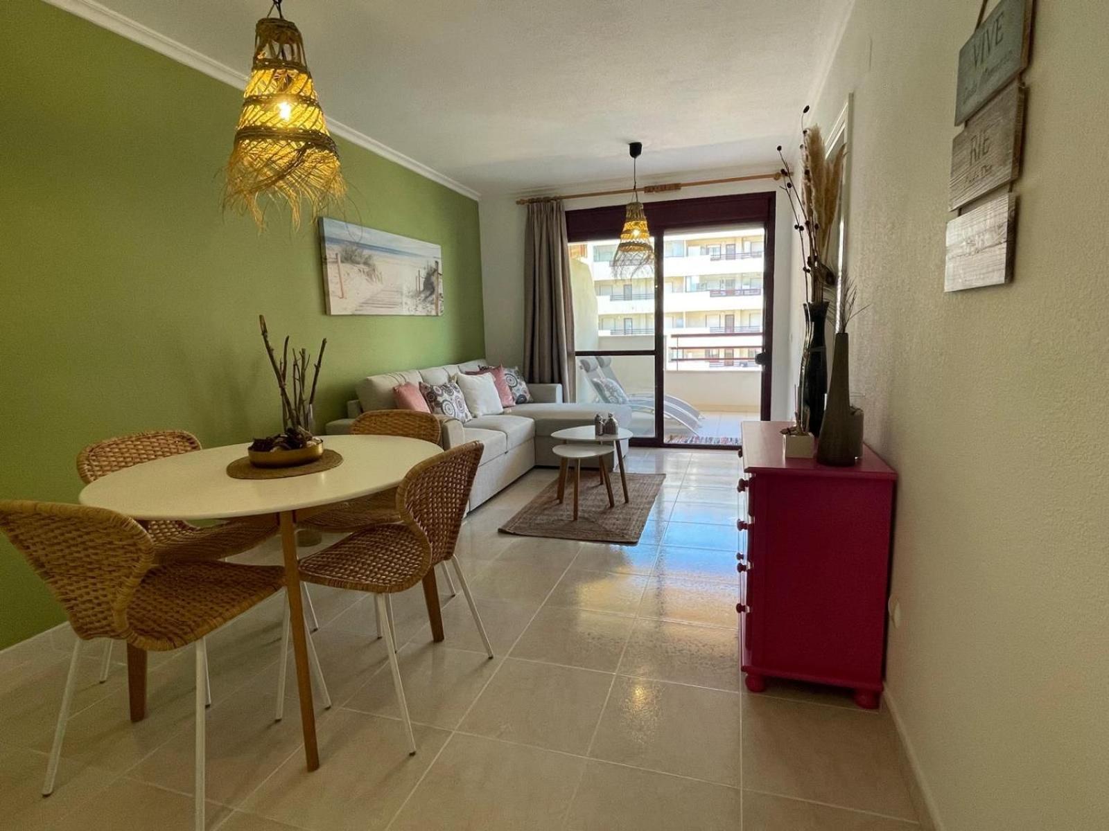 Eerstelijns Appartement Vive Cada Momento Zeezicht En Pal Aan De Boulevard En Strand Calpe, Toplocatie Eksteriør billede